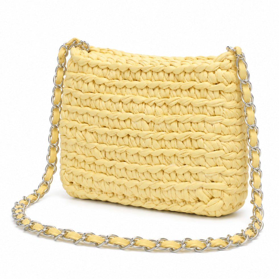 Bolsa de Crochê Aura - Yellow
