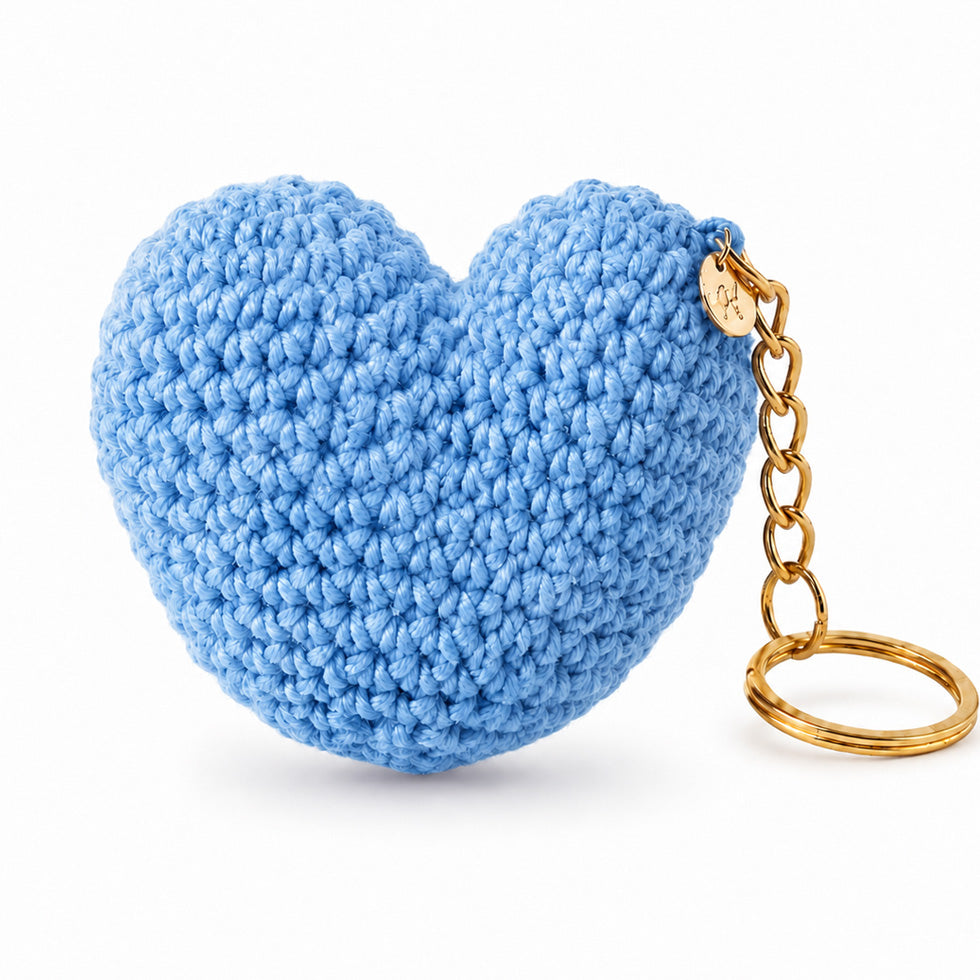 Chaveiro Aura Coração - Blue