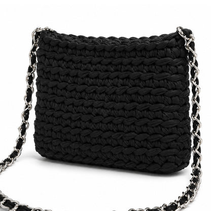 Bolsa de Crochê Aura - Black