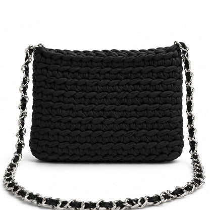 Bolsa de Crochê Aura - Black